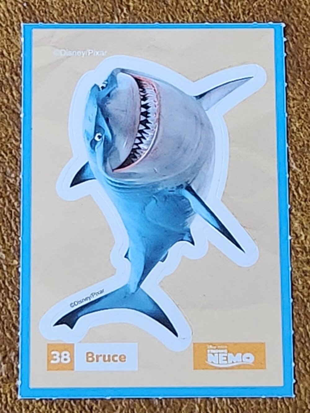 Loblaws Disney Stickers - 38 Bruce - MAKE A BUNDLE!!